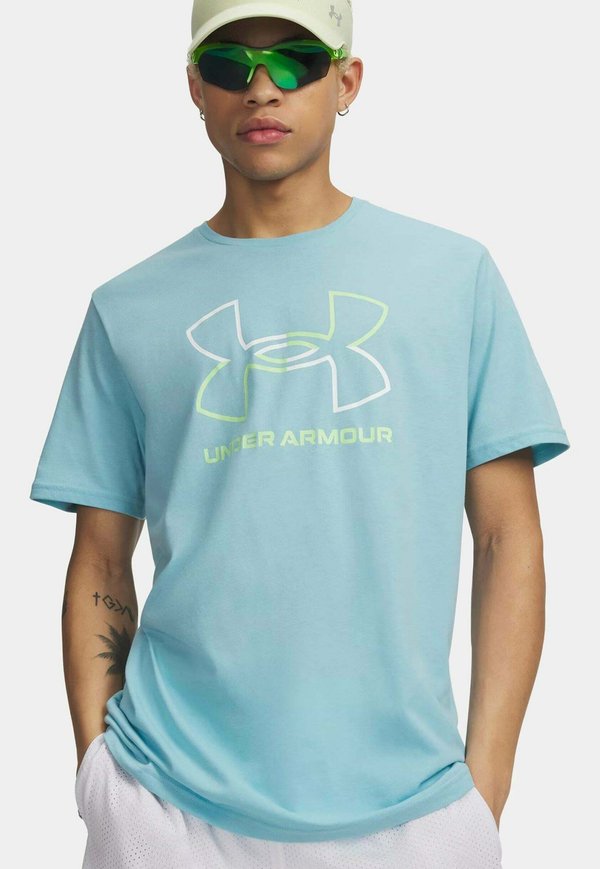 Under Armour T-SHIRT UA GL FOUNDATION UPDATE SS - Print T-shirt - blau