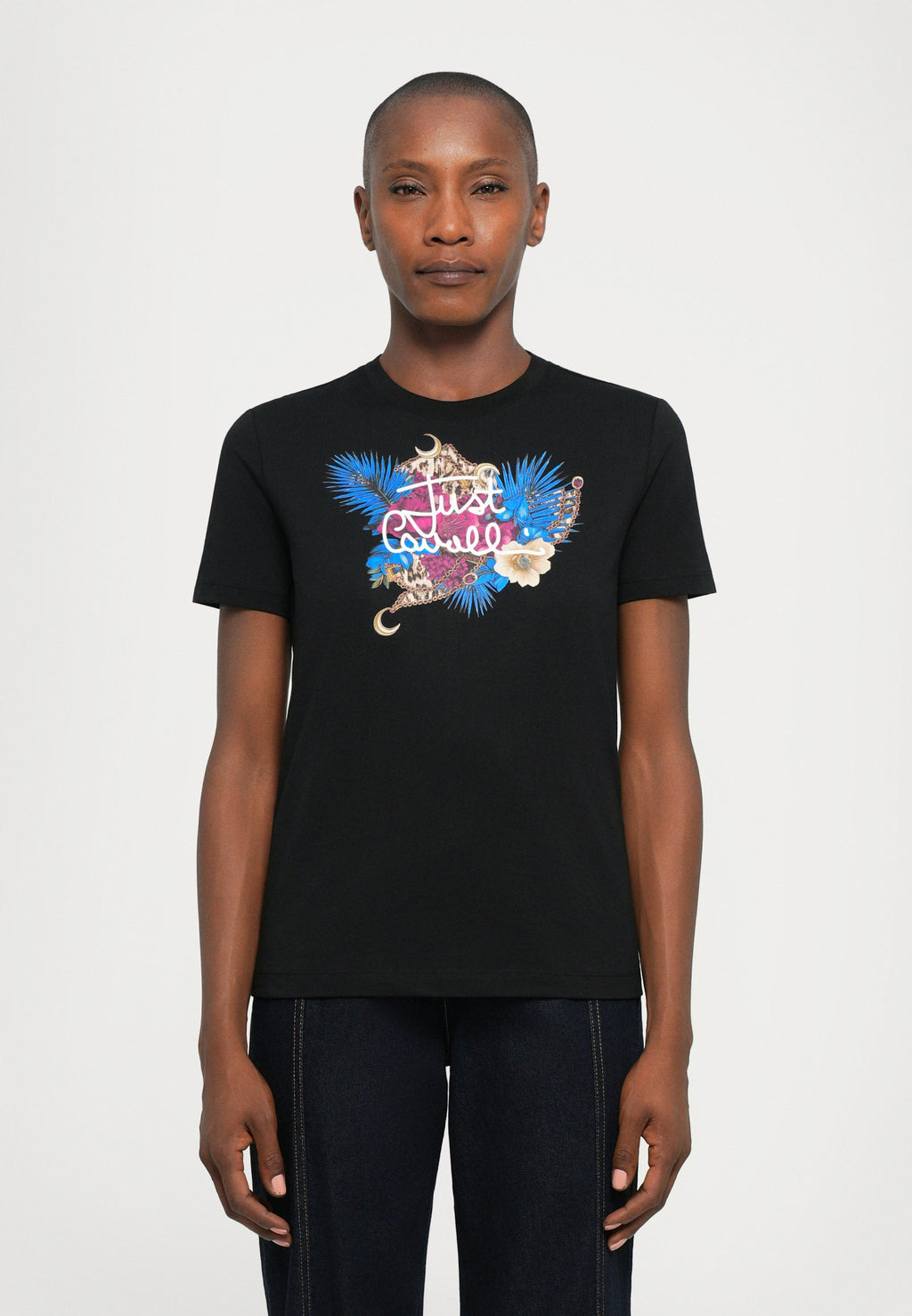 Just Cavalli LOGO FLOWER LEO