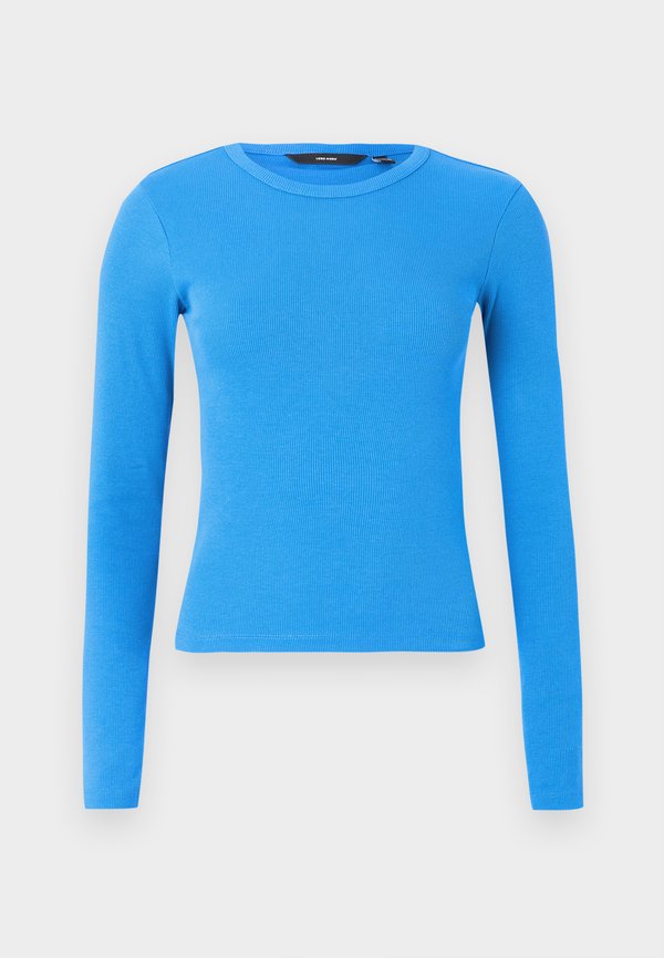 Vero Moda VMCHLOE SHORT TOP  - Long sleeved top - nebulas blue