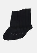 Tommy Hilfiger MEN SOCK 6 PACK - Socks - black