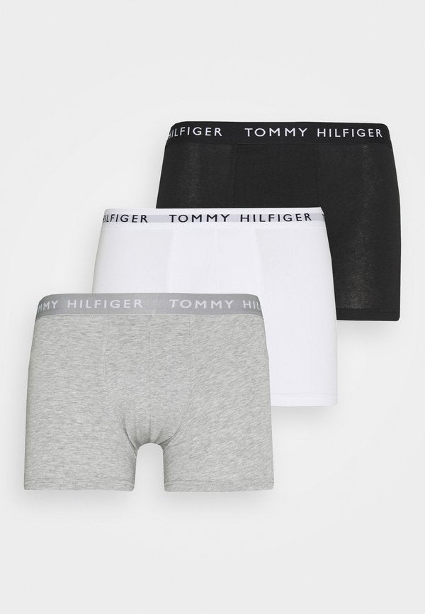 Tommy Hilfiger 3 PACK  - Trunks - grey/white/black