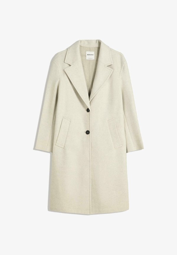Bershka Classic coat - sand