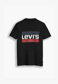 Levi's® SPORTSWEAR GRAPHIC TEE - Print T-shirt - black