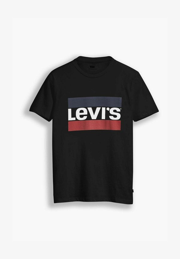 Levi's® SPORTSWEAR GRAPHIC TEE - Print T-shirt - black