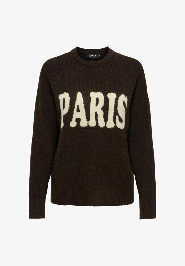 ONLY Knitted ONLJERICO Knitted - Jumper - coffee bean
