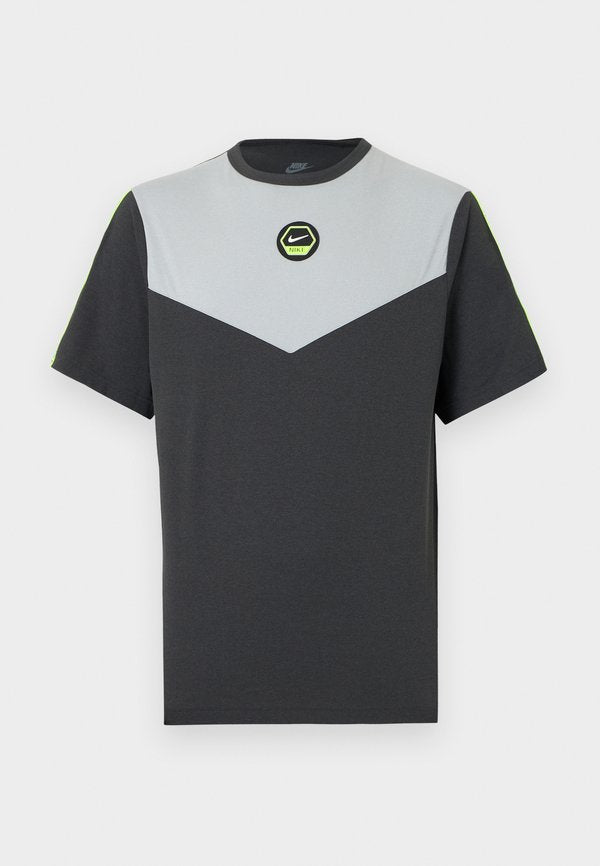 Nike Sportswear M NSW CS DF TEE - Print T-shirt - dark smoke grey/smoke grey