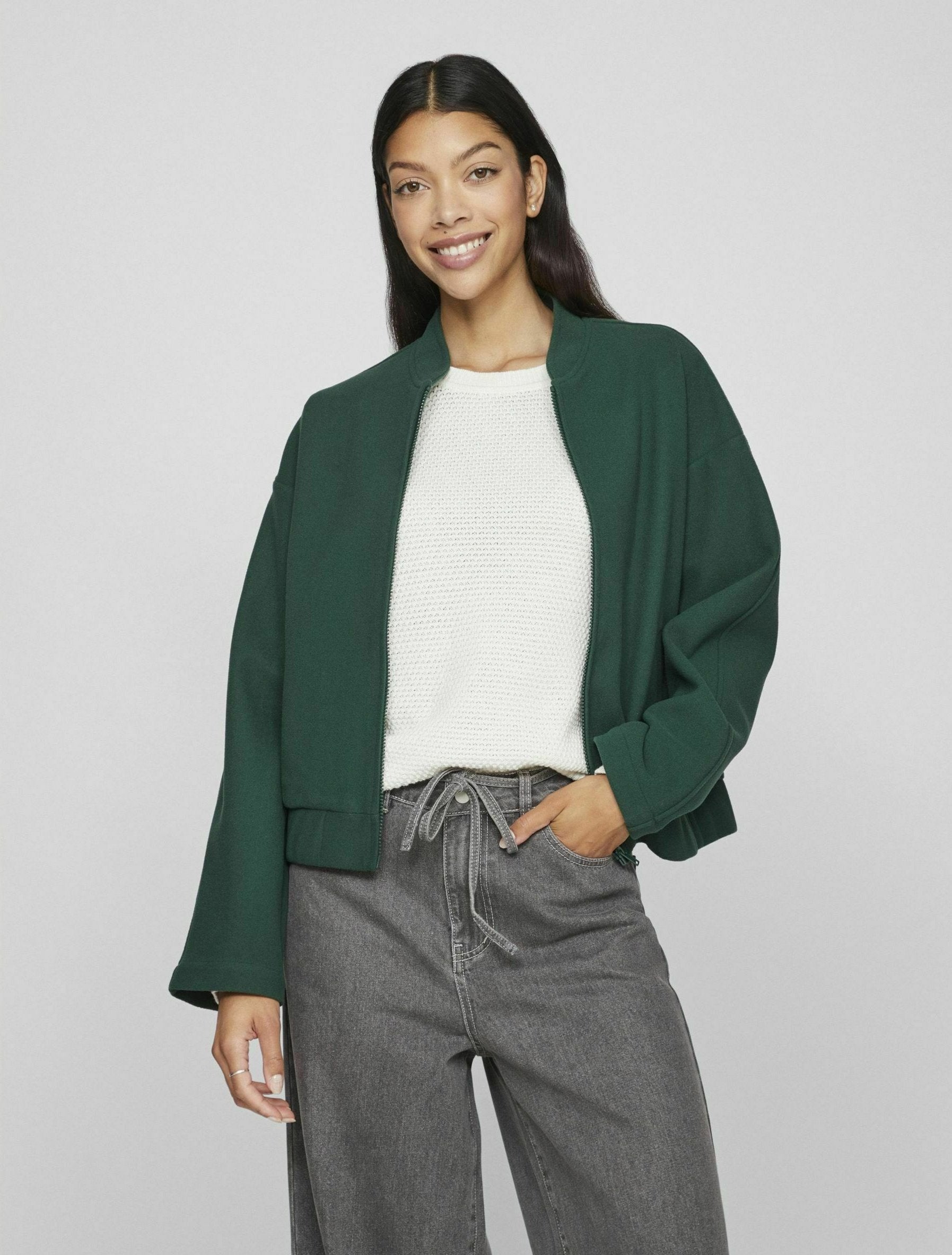 VILA bomber Zipper