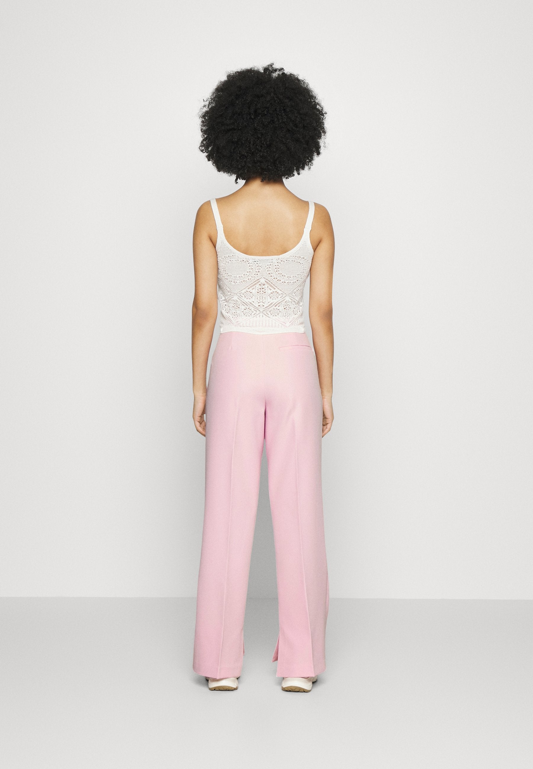 Gina Tricot Petite JANE MID WAIST TROUSERS