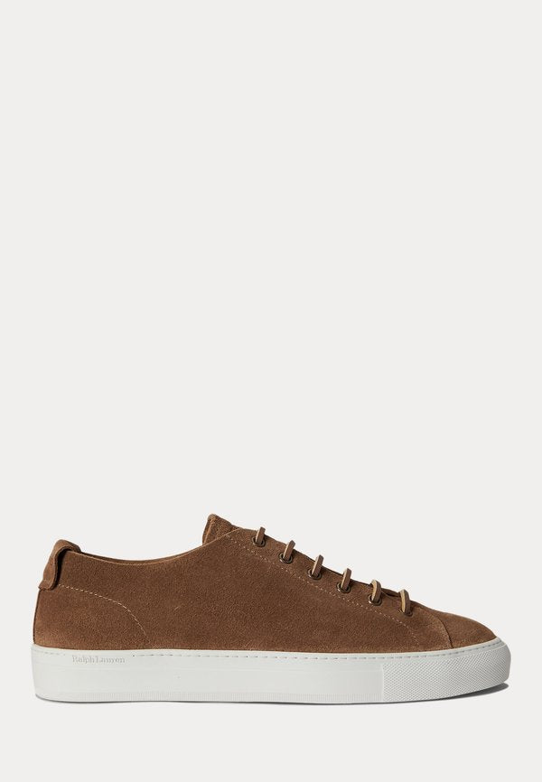 Polo Ralph Lauren JERMAIN DECONSTRUCTED CALF-SUEDE SNEAKER