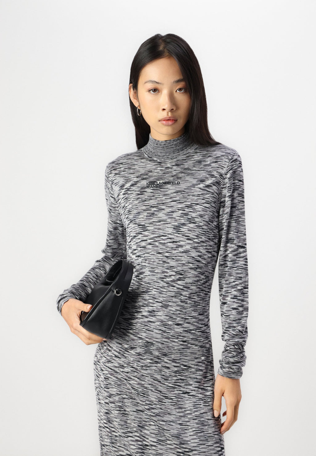 MOCK NECK DRESS Media 5