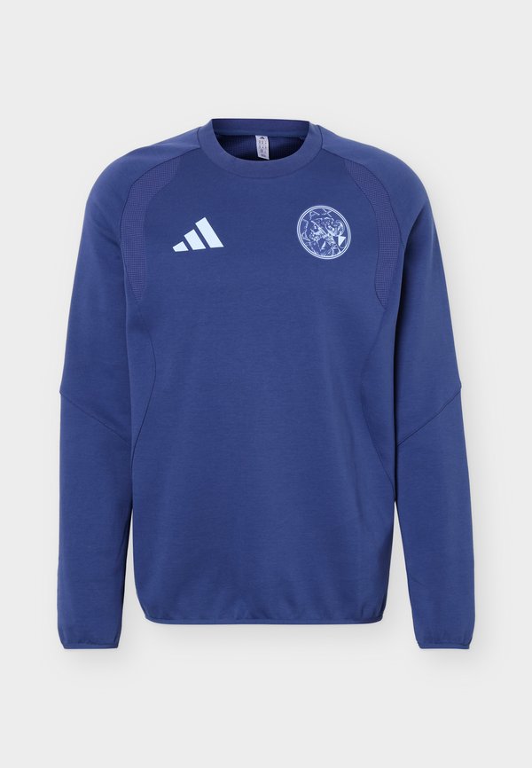 adidas Performance AJAX AMSTERDAM TIRO TRAVEL CREW - Sweatshirt - tech indigo