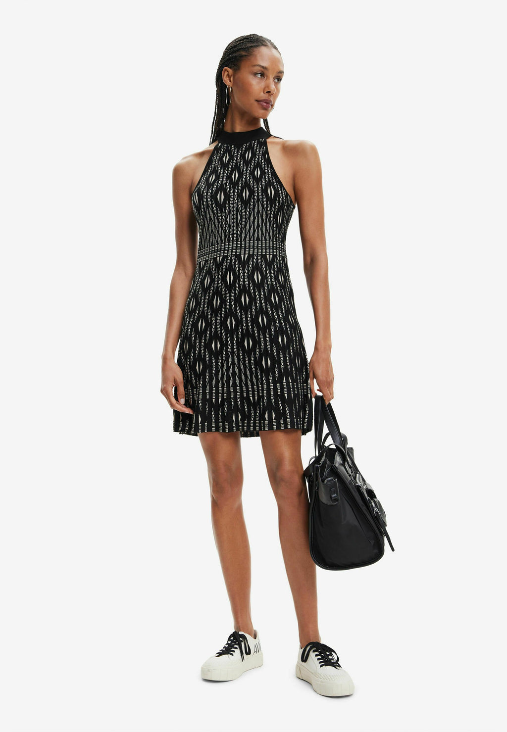 Desigual RIBBED PRINT BODYSUIT