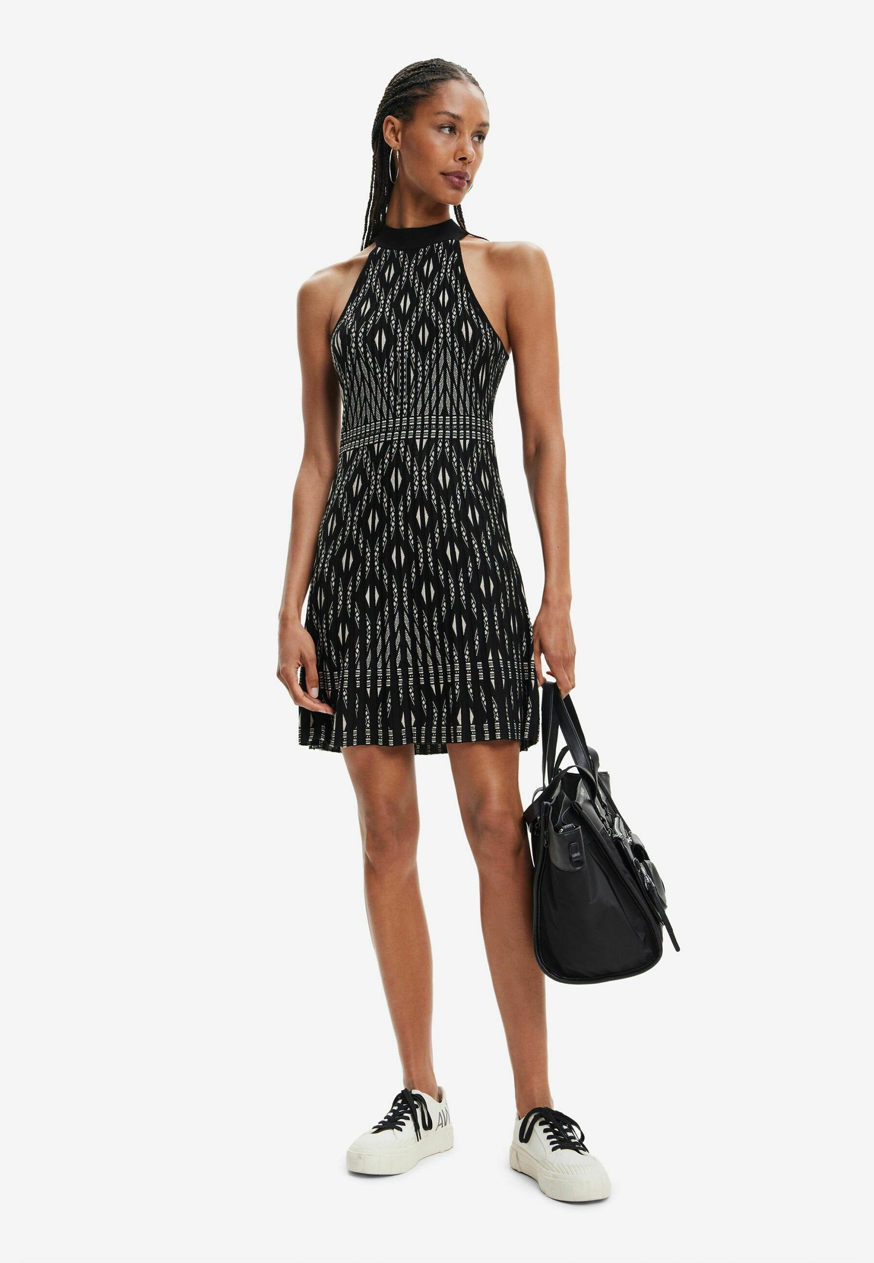 Desigual RIBBED PRINT BODYSUIT