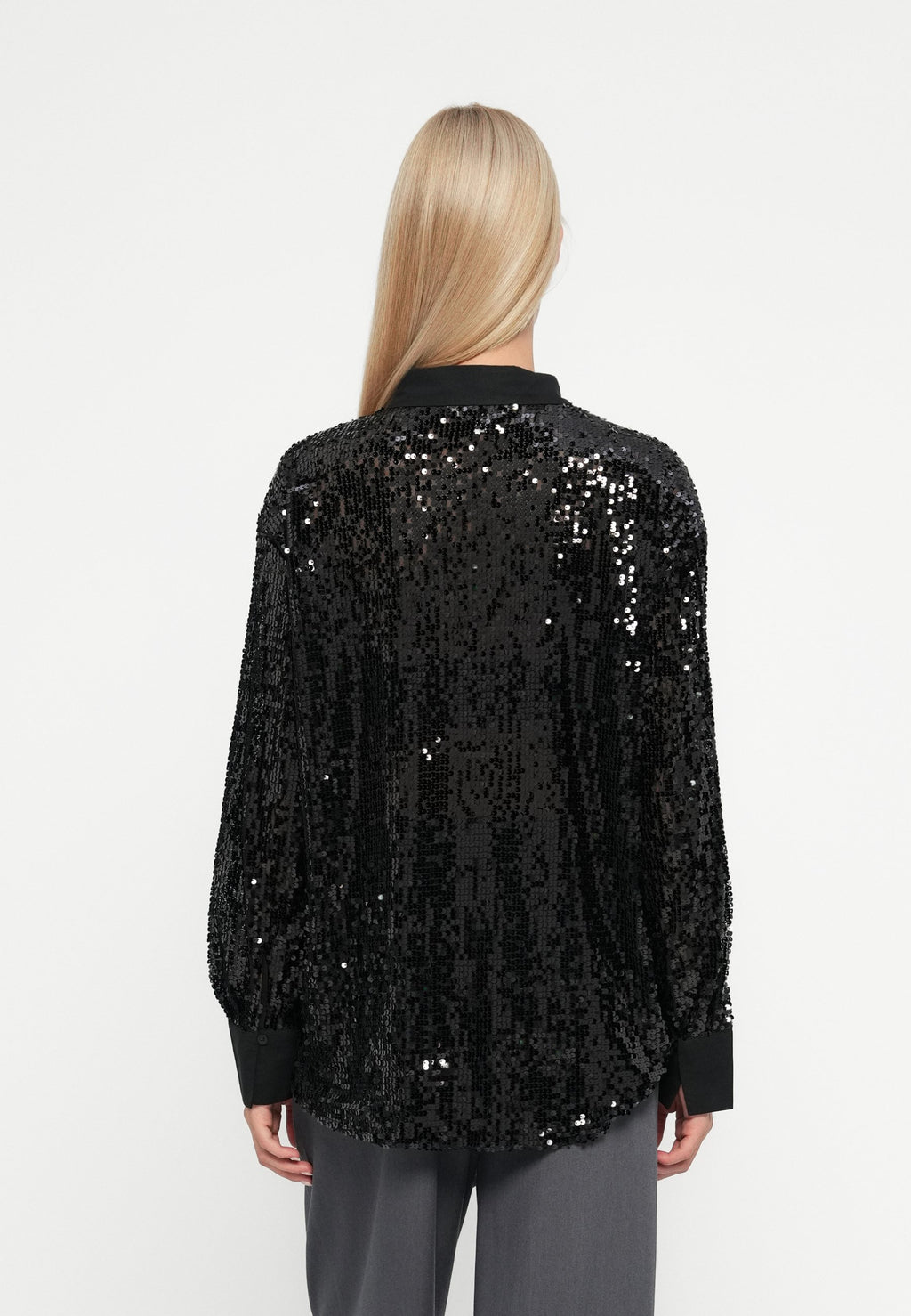 ONLCARIN LOOSE SEQUINS SHIRTS Media 4