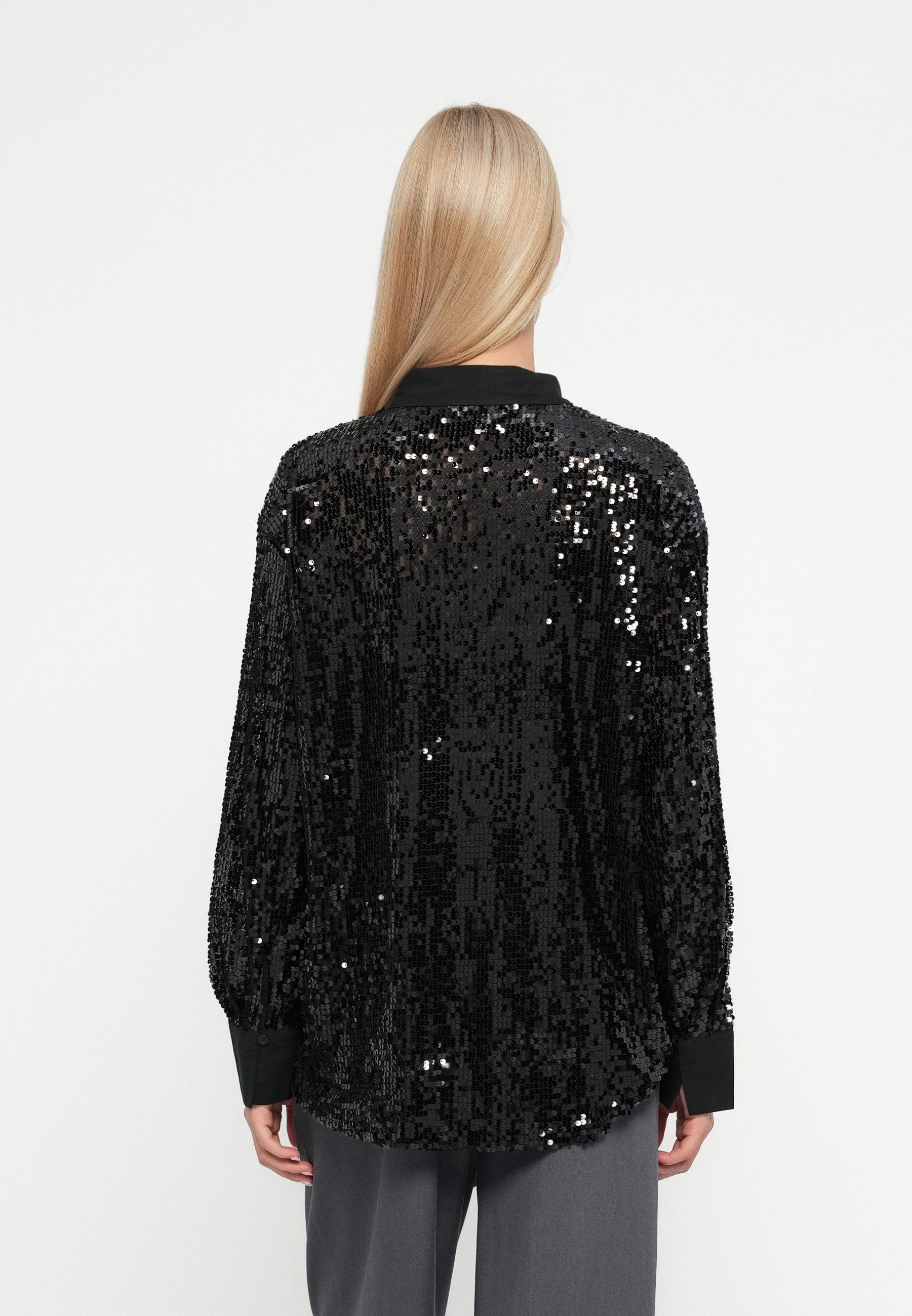 ONLCARIN LOOSE SEQUINS SHIRTS Media 4