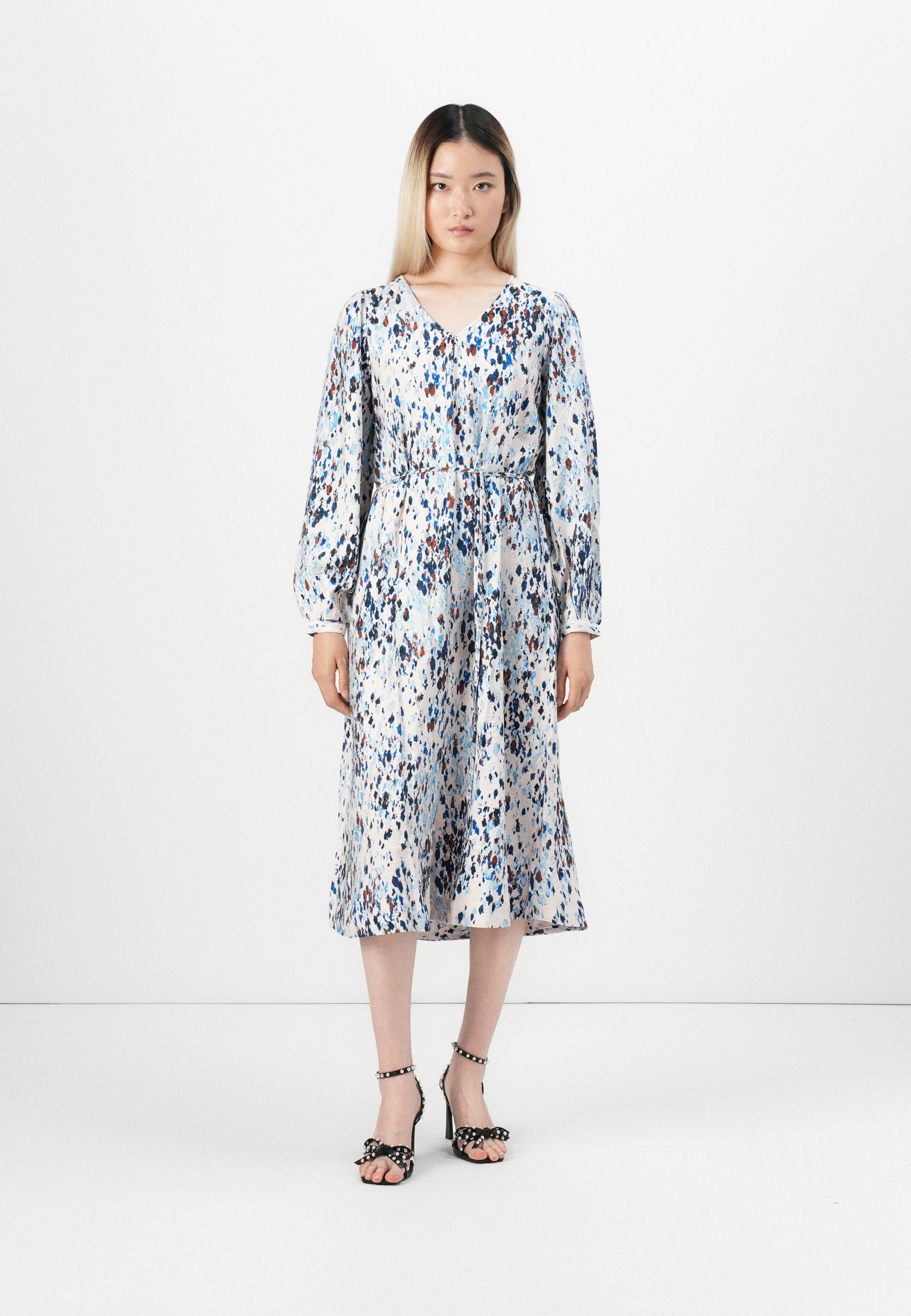 JDY JDYCAROLINE SLIT MIDI DRESS