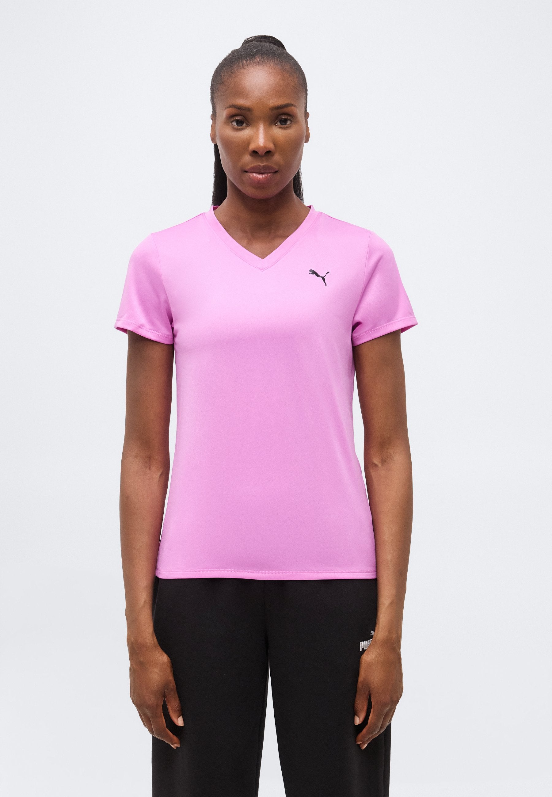 Puma TAD ESSENTIAL V NECK TEE