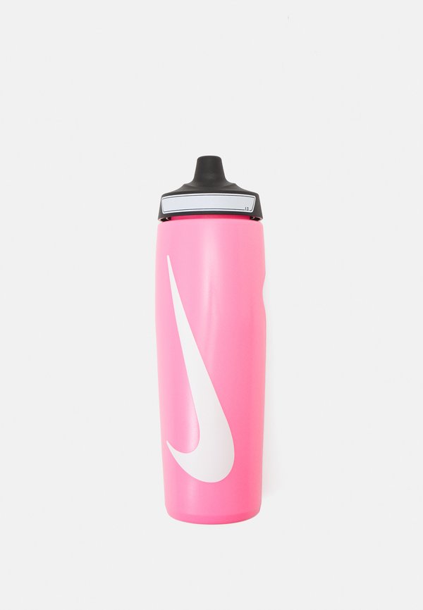 Nike Performance REFUEL GRIP UNISEX - Drink bottle - pink glow/black/white