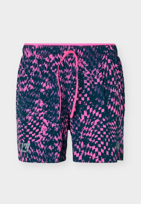 New Balance LONDON EDITION PRINTED SHORT - Sports shorts - pink heat