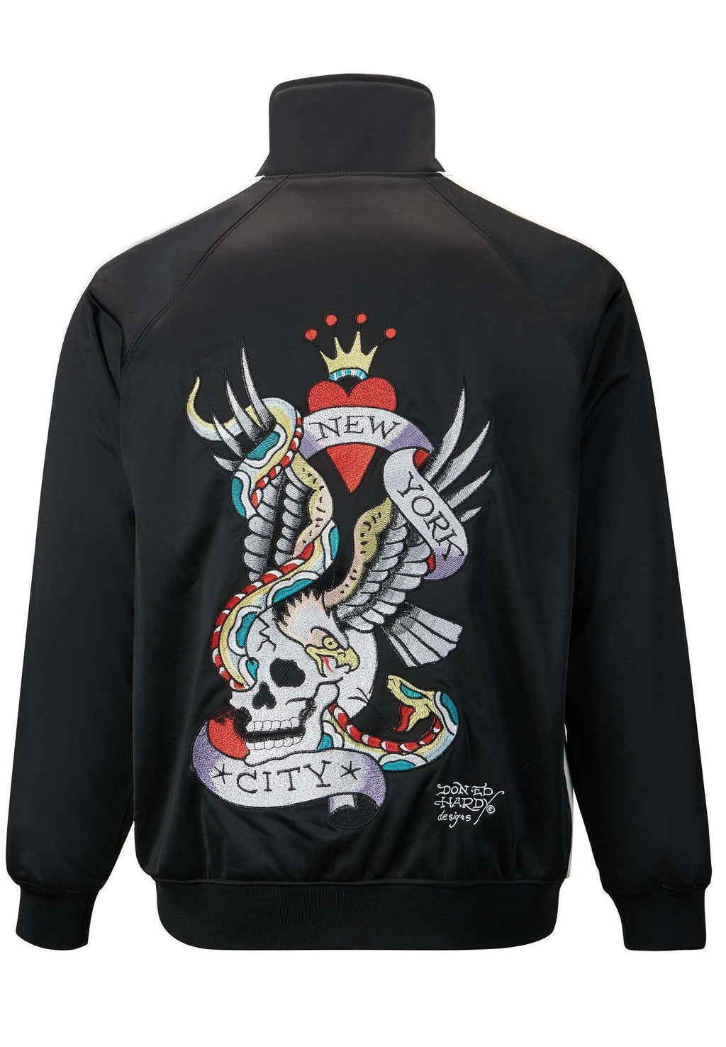 Ed Hardy NEW-YORK-SKULL TRACK TOP