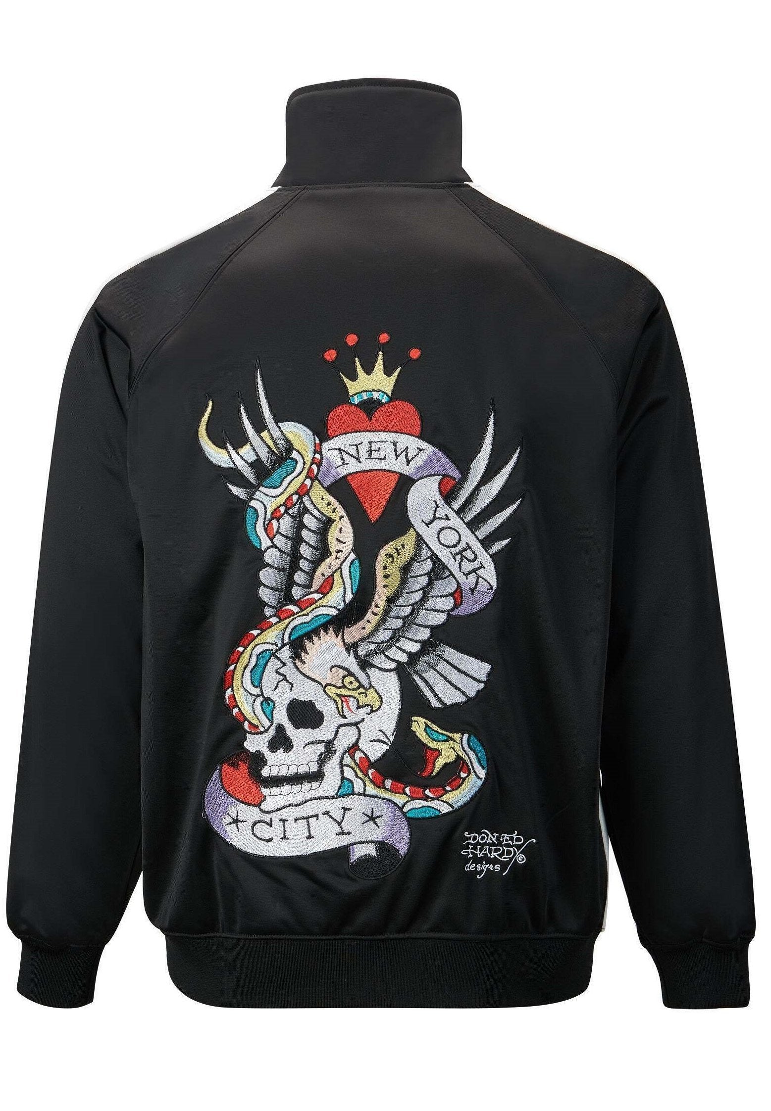 Ed Hardy NEW-YORK-SKULL TRACK TOP