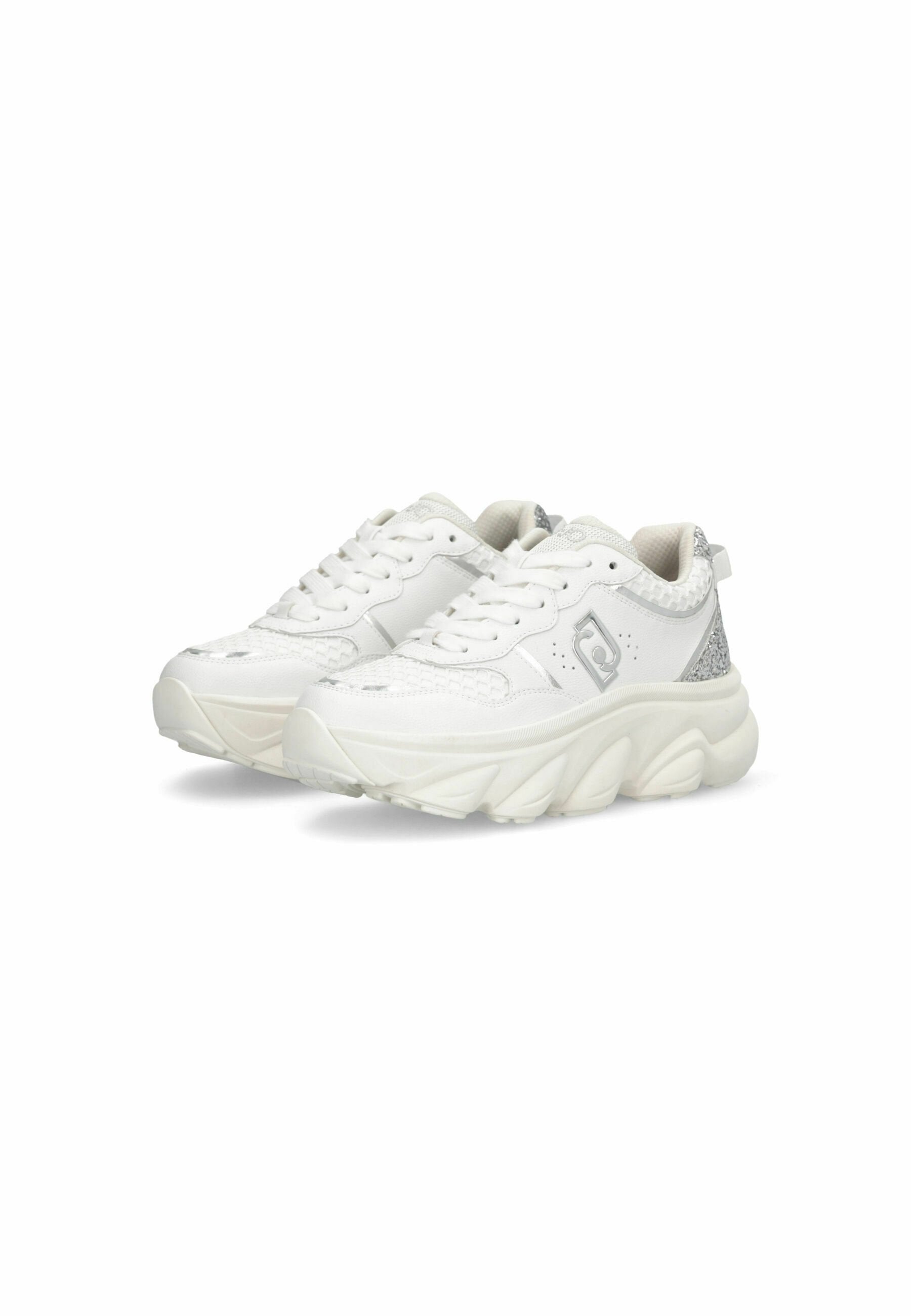LIU JO CHUNKY AND GLITTER SNEAKERS