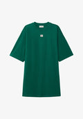 Calvin Klein Jeans LABEL - T-Shirt Dress - enchanted forest