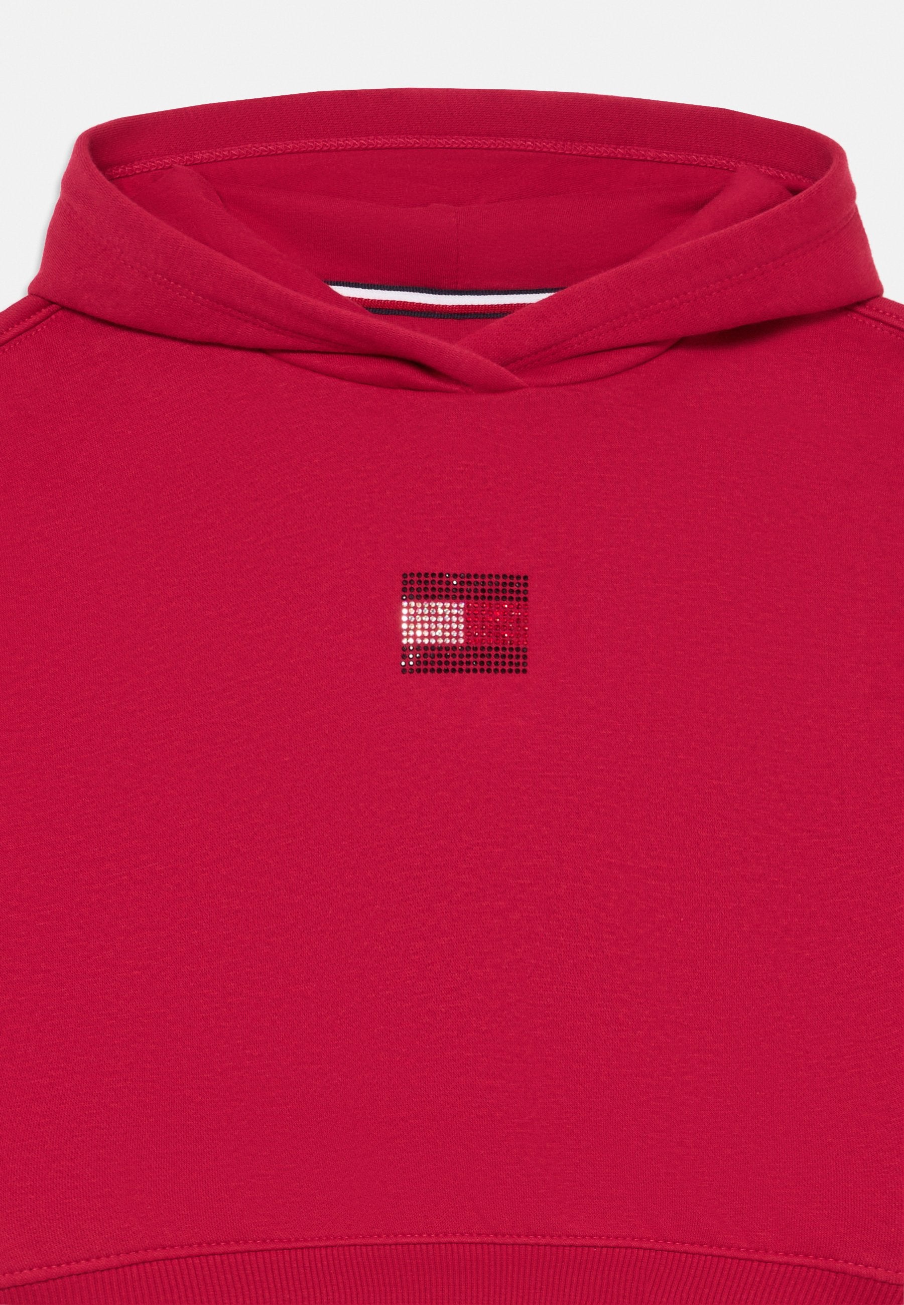 RHINESTONE FLAG HOODIE Media 3
