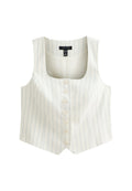 New Look STRIPED SQUARE NECK