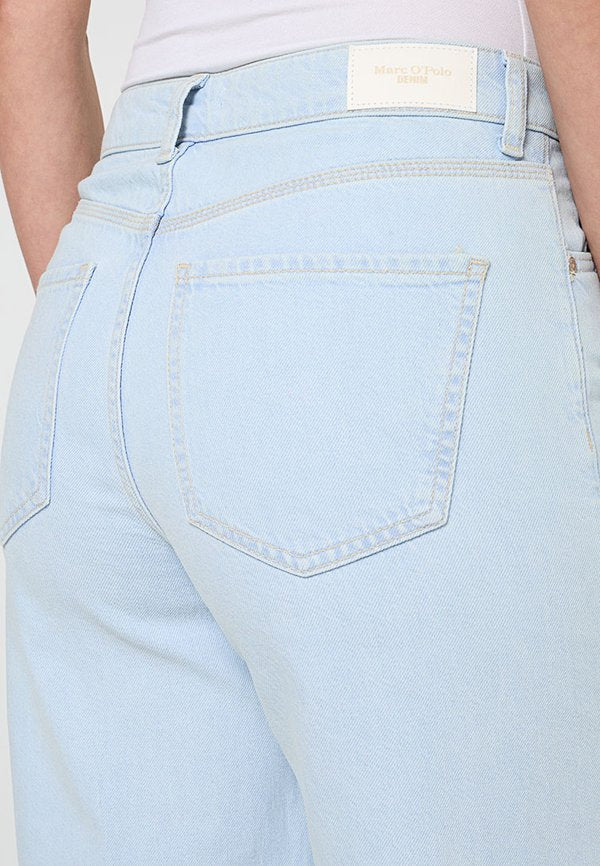 Marc O'Polo DENIM DENIM TROUSERS, HIGH WAIST, WIDE LEG