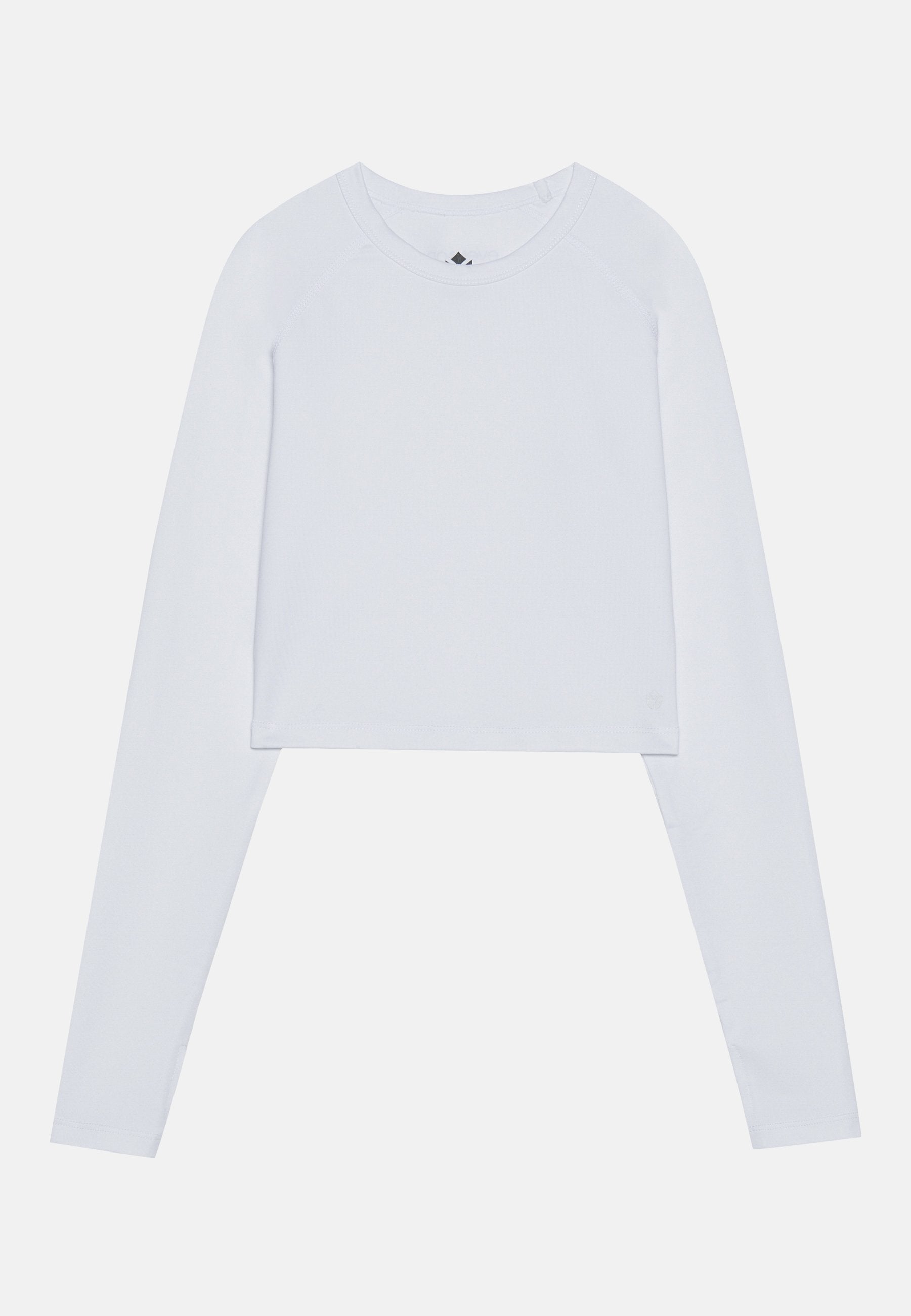 Even&Odd active ESSENTIAL CROPPED LONG SLEEVE TOP WITH THUMB HOLES