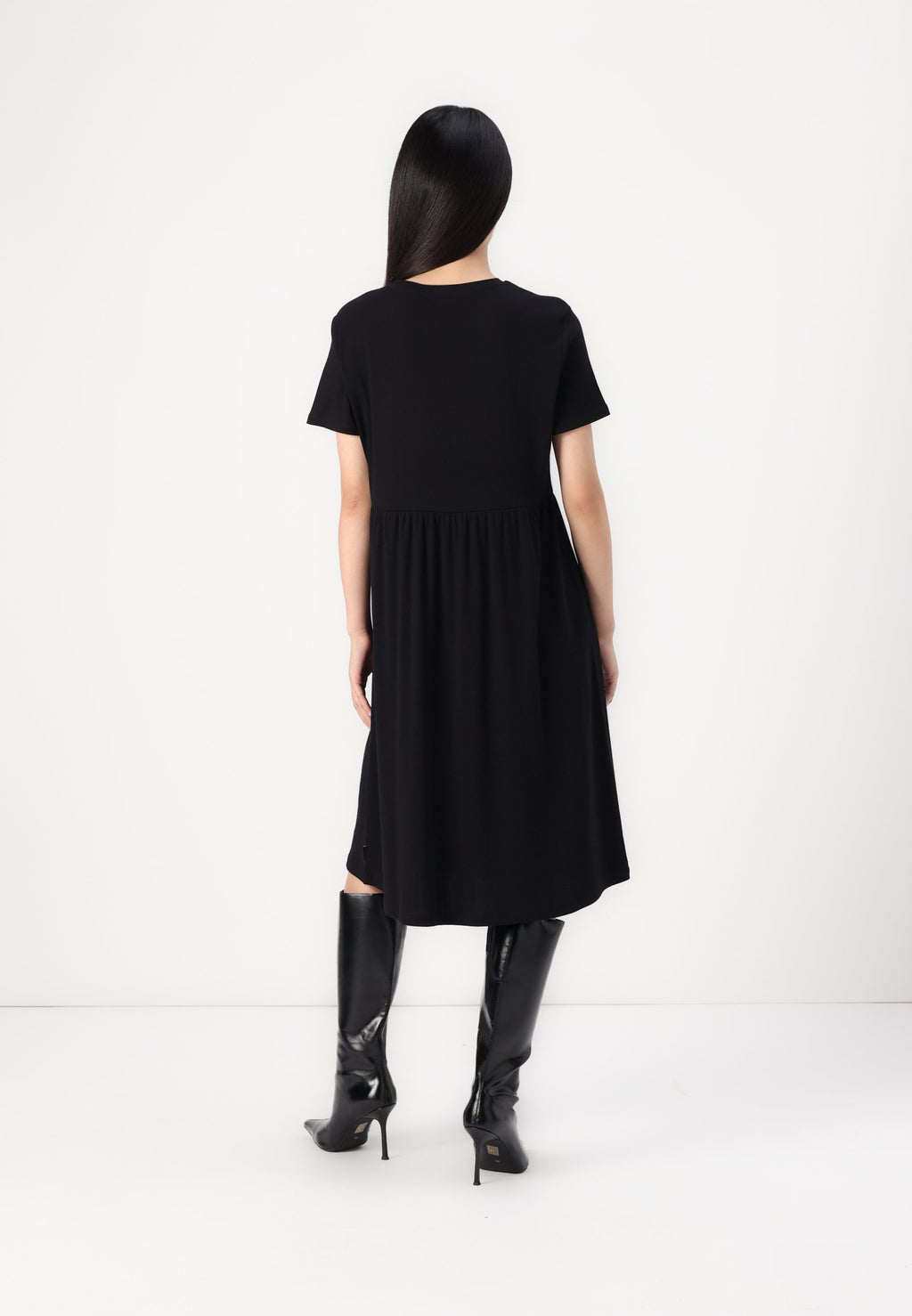 TOM TAILOR DENIM EASY MIDI DRESS