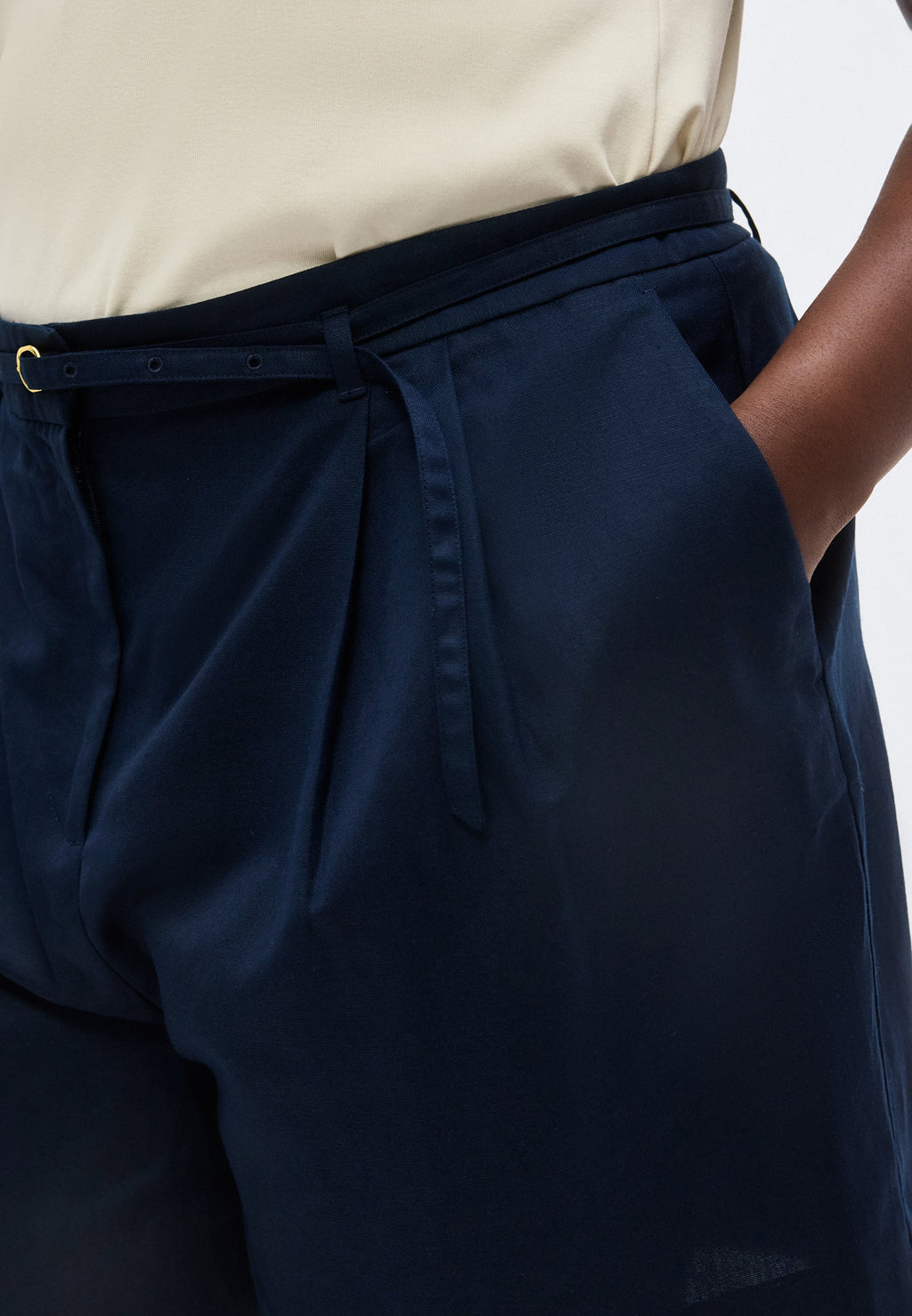 Tommy Hilfiger Curve CURVE LINEN BLEND WIDE LEG SHORTS