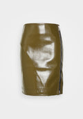 Victoria Beckham ZIP DETAIL WRAP SKIRT
