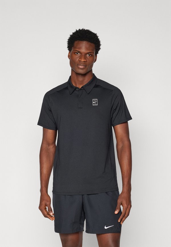 Nike Performance Polo shirt - black/white/white