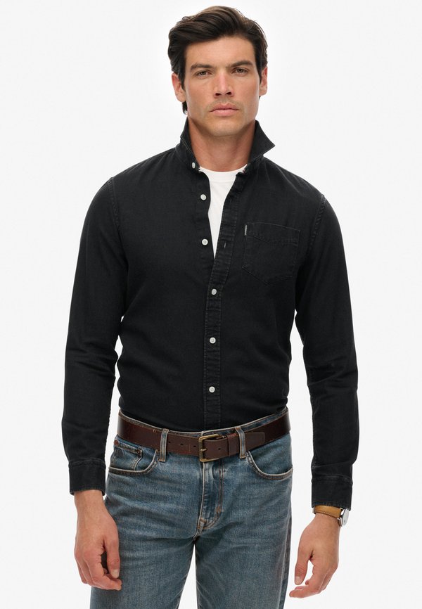 Superdry & Co ESSENTIAL - Shirt - jet black