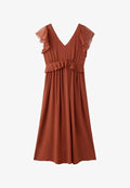 Mango ADULT - Maxi dress - orange