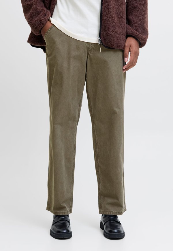Jack & Jones Chino Plus Size gy fit - Straight leg jeans - beluga