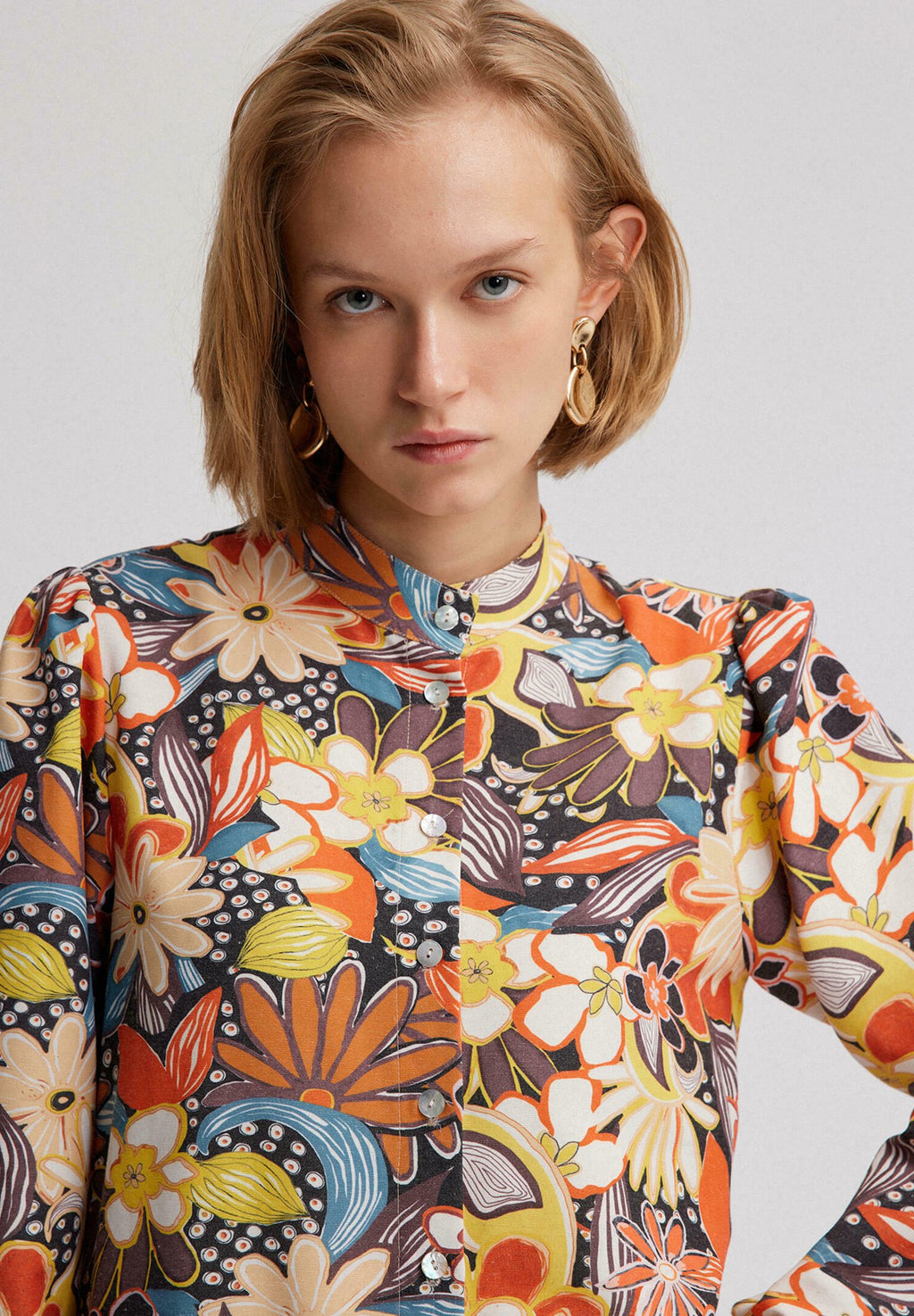 Touché Privé RUFFLE DETAILED FLORAL