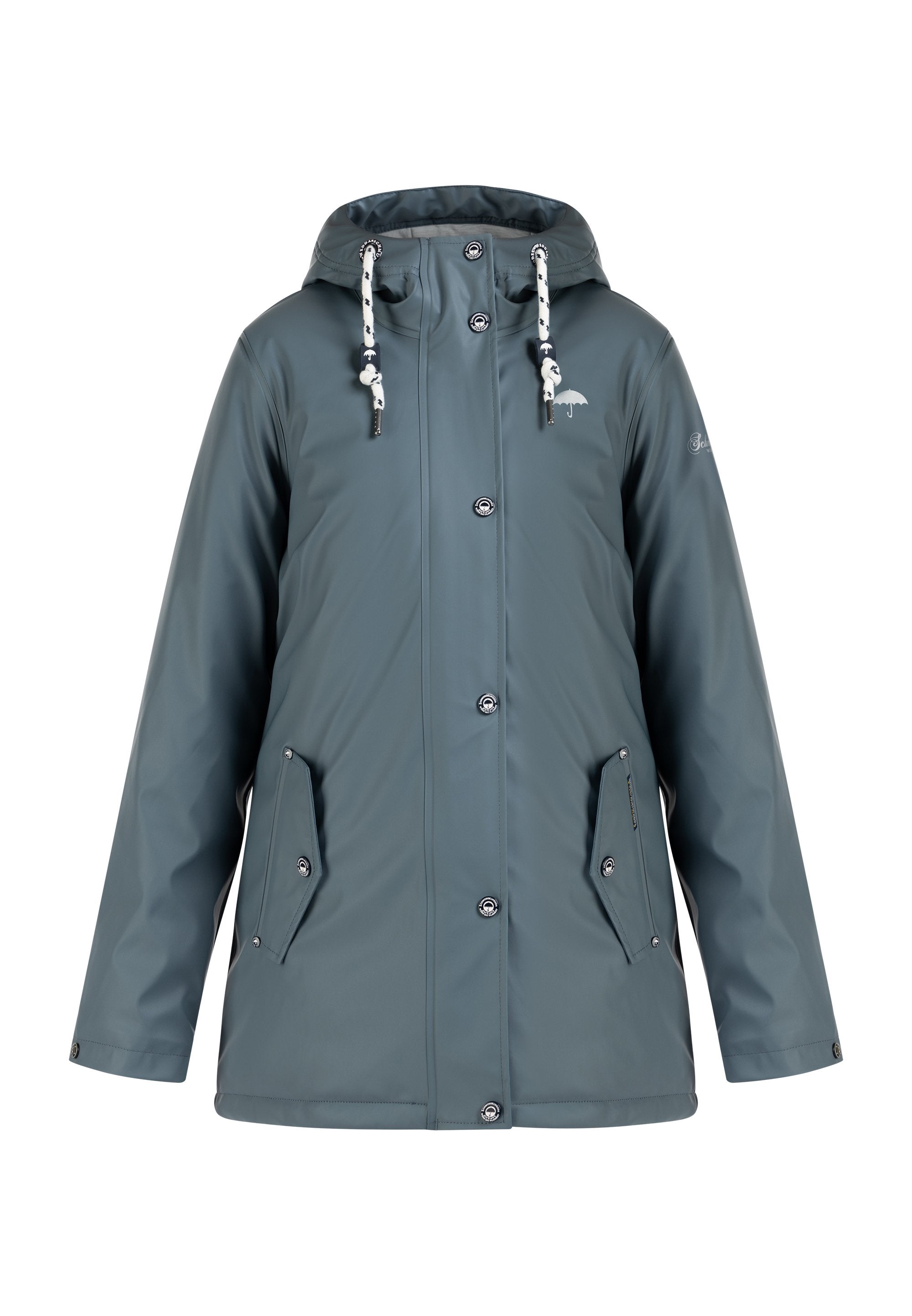 Schmuddelwedda SCHMUDDELWEDDA REGENJACKE MIT WATTIERUNG STORMCLOUD