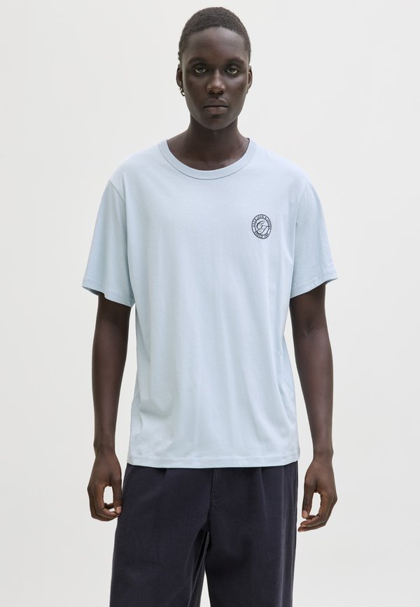 Jack & Jones T- - Print T-shirt - celestial blue