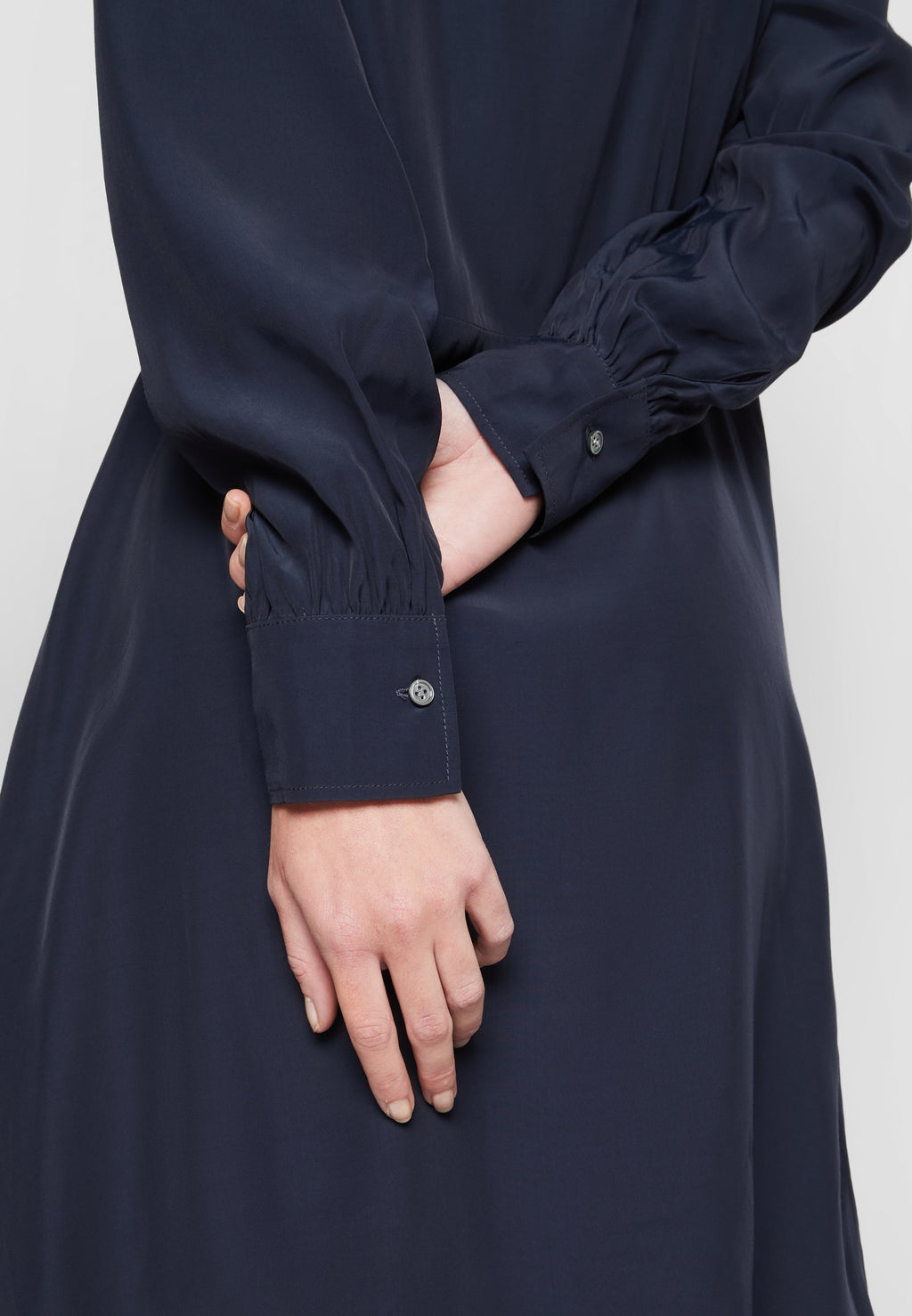 Marc O'Polo DRESS FEMININE SHAPED WRAP OPTIC LONG SLEEVES