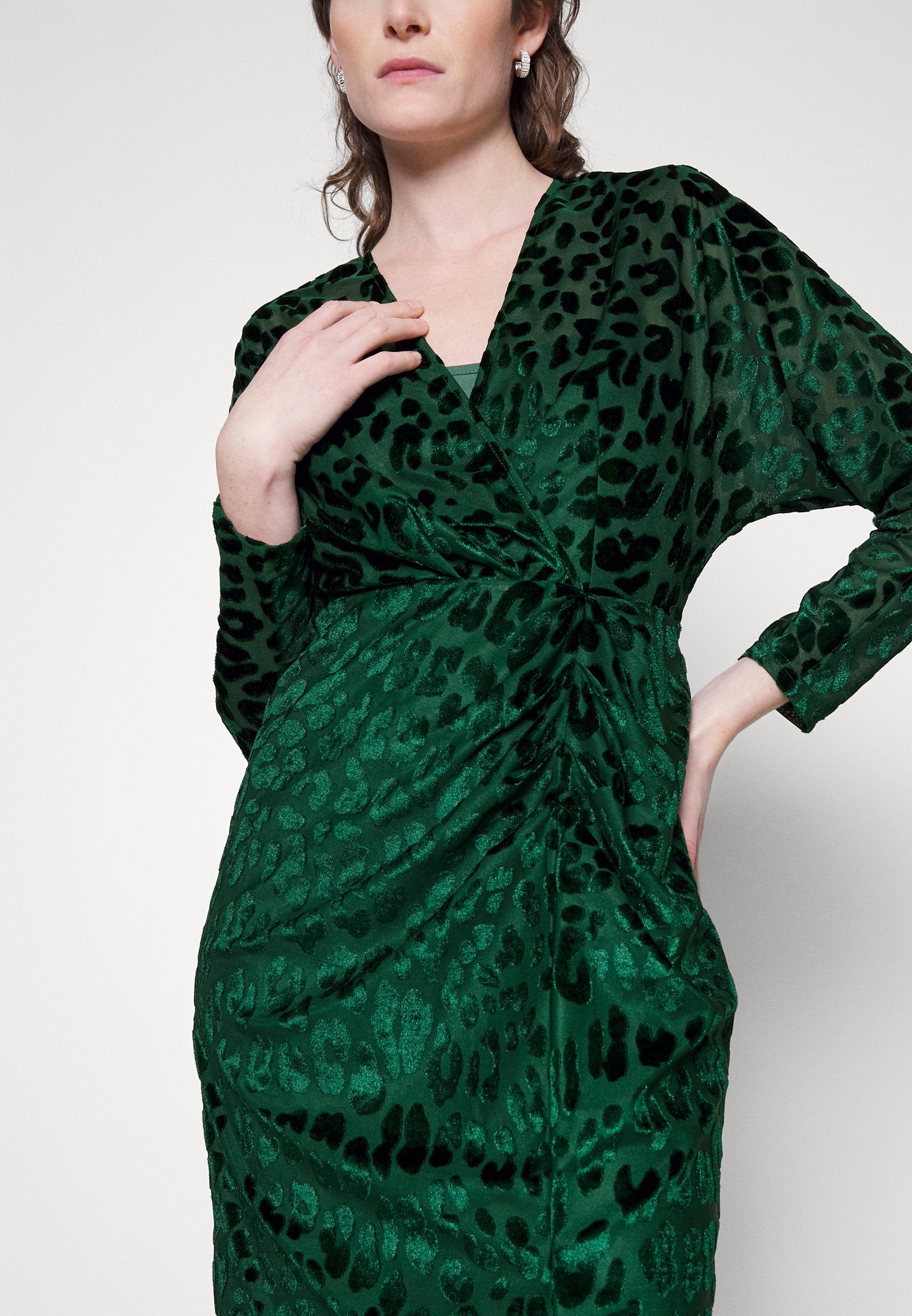 Closet CLOSET LONDON KIMONO MIDI DRESS