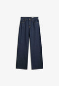Bershka Straight leg jeans - dark blue