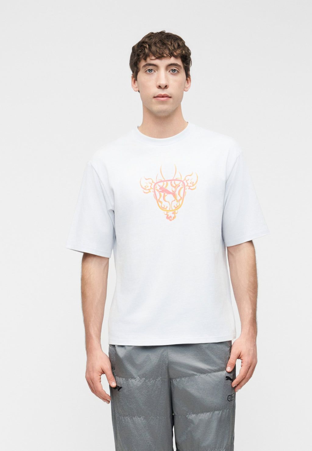 Puma BOXY GRAPHIC TEE UNISEX