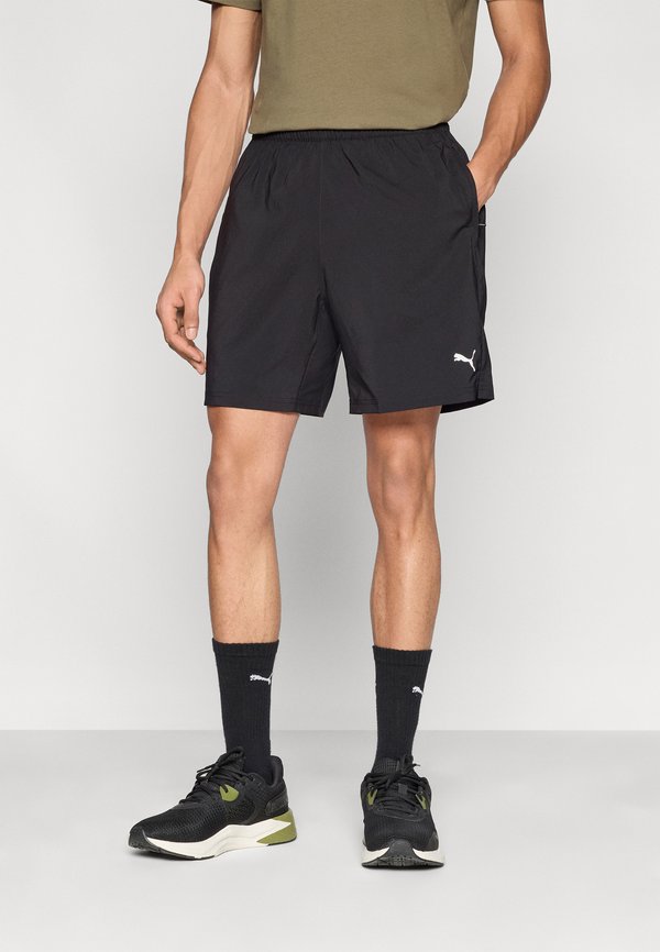 Puma TAD FOUNDATIONS SHORT ZIP POCKETS - Sports shorts - black