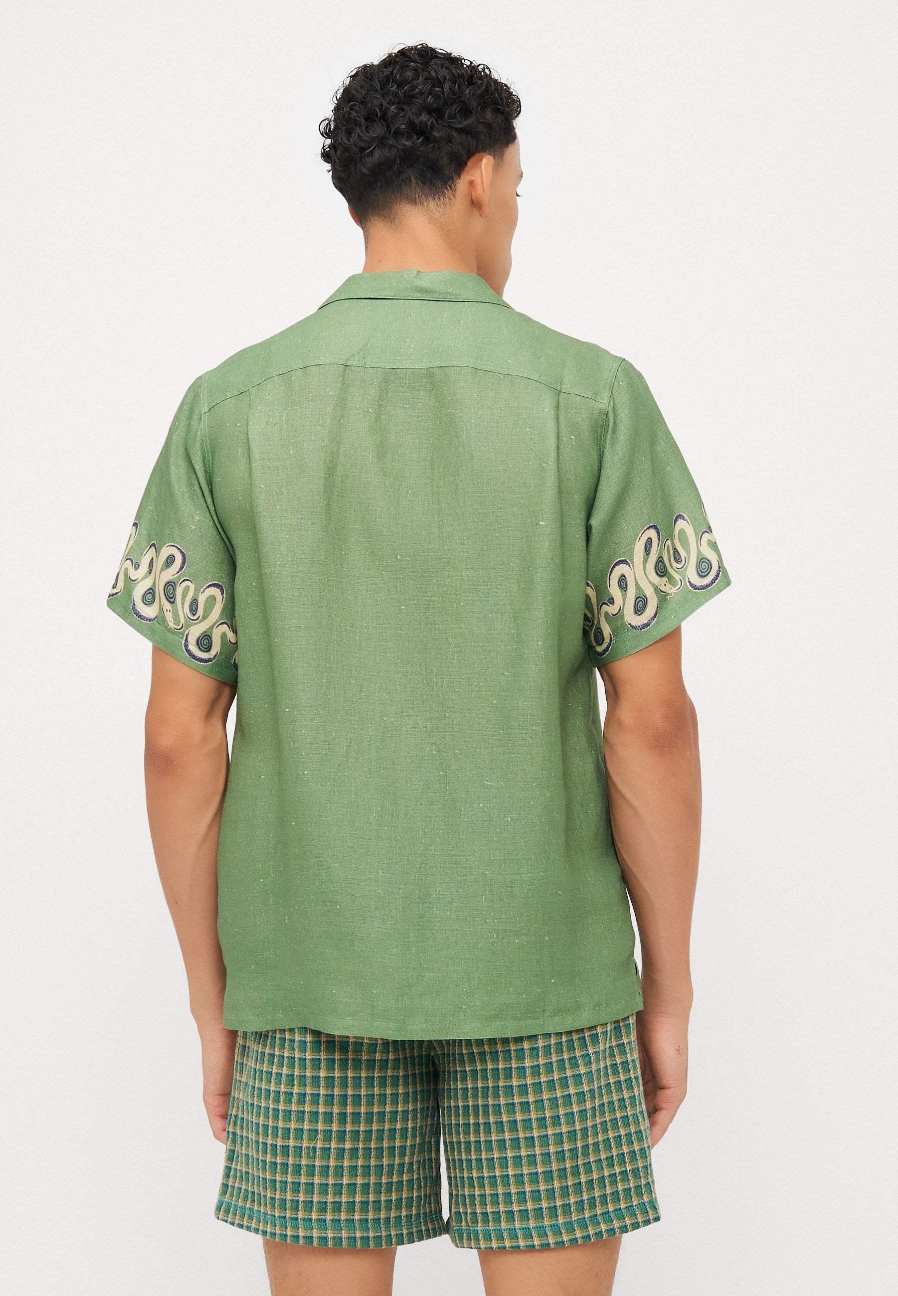 Bather IVY DIZZY BOA NOVELTY PRIINTED CAMP SHIRTS