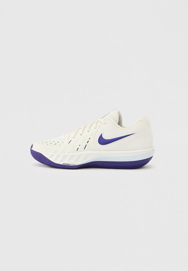 Nike Performance AIR ZOOM G.T. CUT ACADEMY 2 UNISEX - Basketball shoes - summit white/court purple