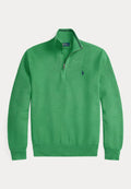 Polo Ralph Lauren MESH KNIT COTTON QUARTER ZIP SWEATER