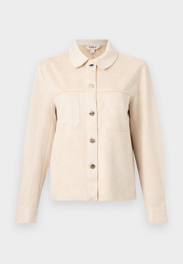 ONLY ONLMIRA SHIRT  - Button-down blouse - pumice stone